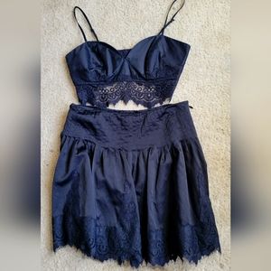 Bebe Lace Enchantment: Used Size 6 Two-Piece Dress Set